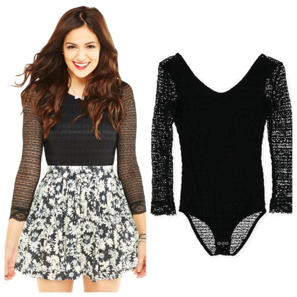 Aeropostale Lace Bodysuit
